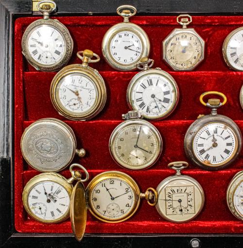 COLECCIÓN DE RELOJES DE BOLSILLO