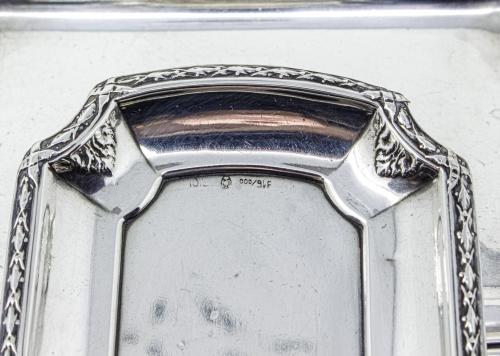 CONJUNTO DE PIEZAS EN PLATA 