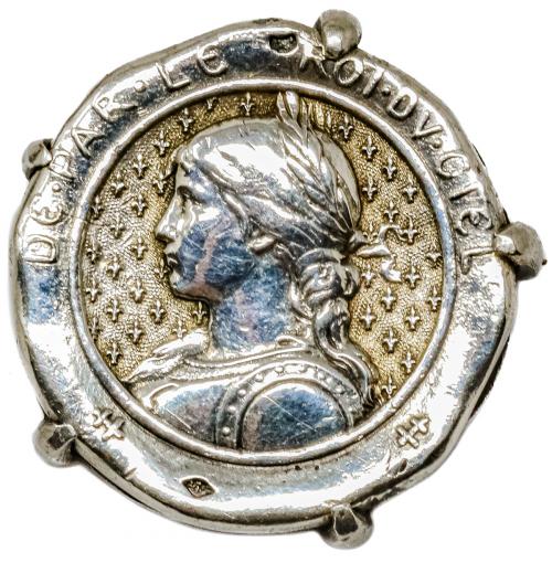 BROCHE FRANCÉS DE PPS. DEL S.XX