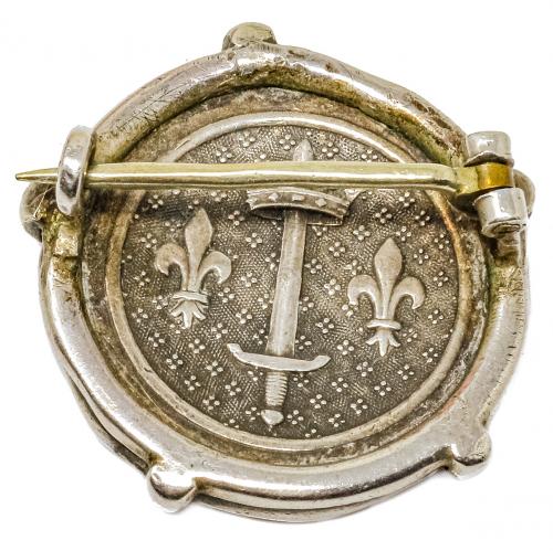 BROCHE FRANCÉS DE PPS. DEL S.XX