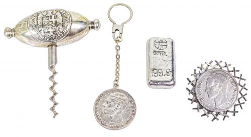 LOTE VARIADO DE PLATA DE LOS AÑOS 70/80