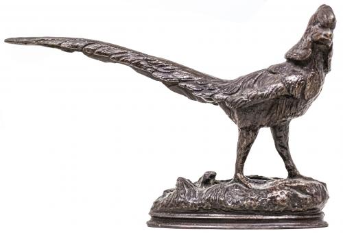 FIGURA DE FAISAN EN BRONCE