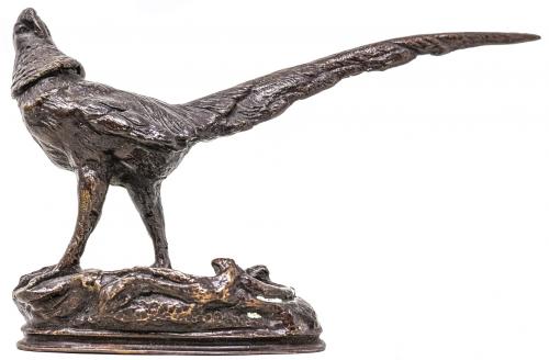 FIGURA DE FAISAN EN BRONCE