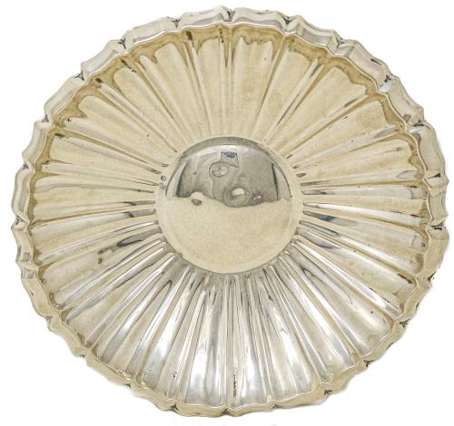 CENTRO DE MESA DE PLATA