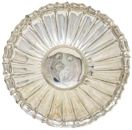 CENTRO DE MESA DE PLATA