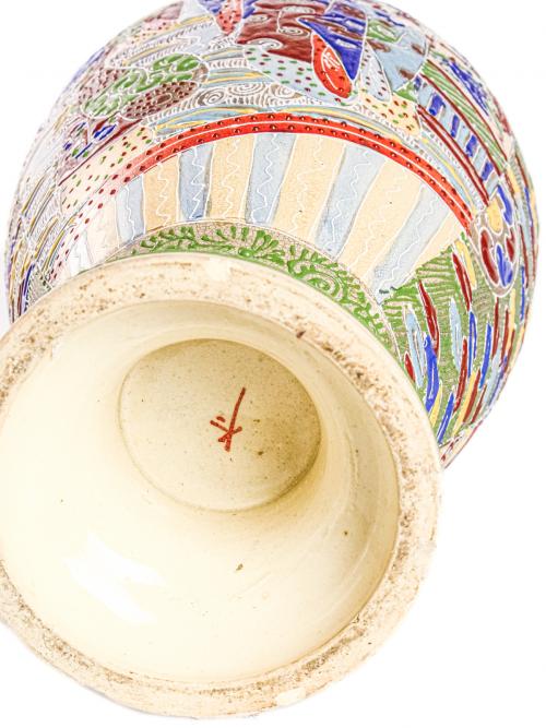 JARRÓN DE PORCELANA JAPONESA