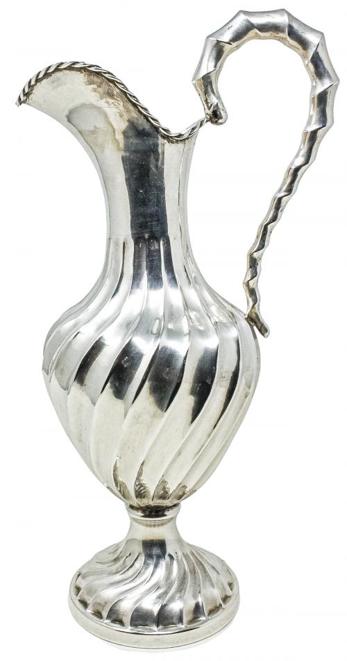 JARRA EN PLATA DEL ÚLTIMO TERCIO DEL S.XX