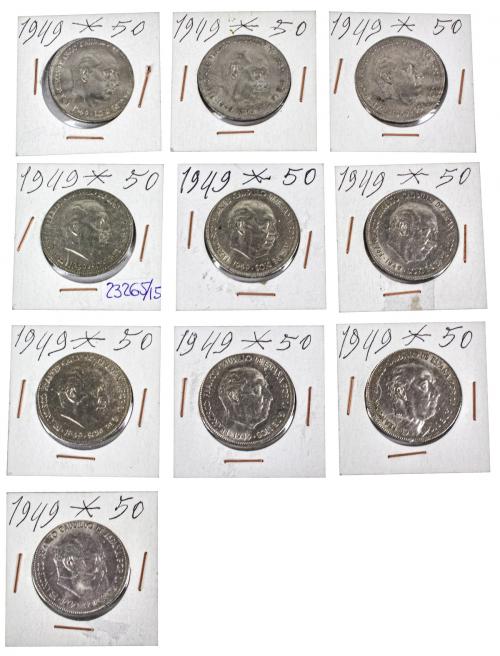 COLECCIÓN DE DIEZ MONEDAS 