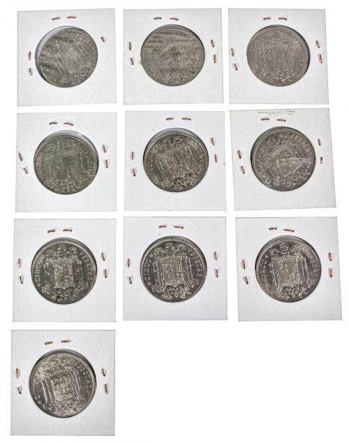 COLECCIÓN DE DIEZ MONEDAS 