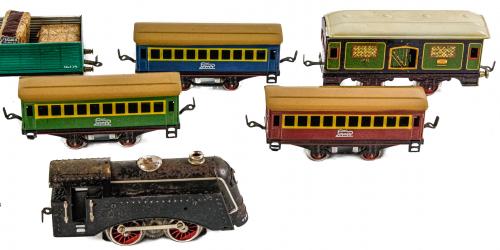 TREN DE JUGUETE "PAYÀ" DE LOS AÑOS 50