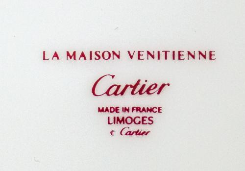 PAREJA DE CAJITAS "CARTIER" EN PORCELANA 