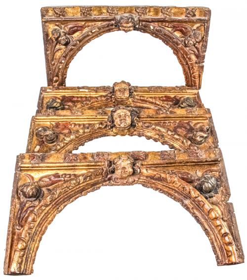 CONJUNTO DE CUATRO TALLAS DEL SIGLO XVIII