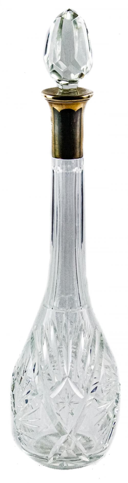 BOTELLA LICORERA DE MEDIADOS DE SIGLO XX
