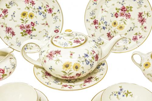 JUEGO DE TÉ DE PORCELANA ROSENTHAL