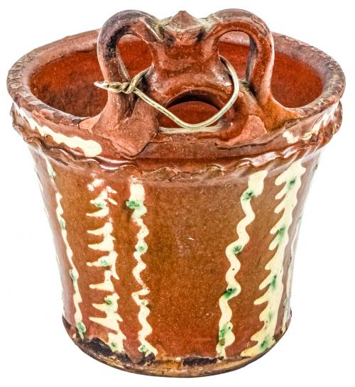 CUCHARERO EN CERÁMICA POPULAR DE PRINCIPIOS DEL S.XX