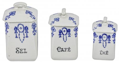 TRES TARROS DE COCINA DE PRICIPIOS DEL S.XX