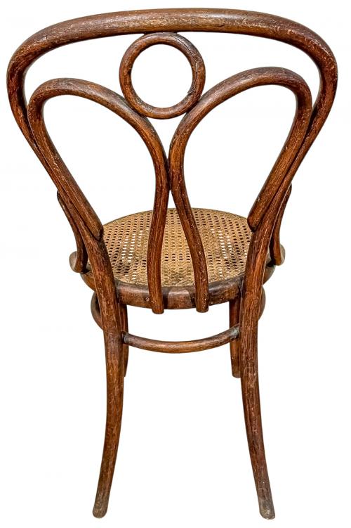 PAREJA DE SILLAS DE ESTILO "THONET" DE PRINCIPIOS DEL S.XX