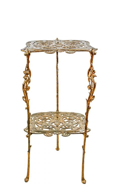 PEANA "ART NOUVEAU" EN HIERRO DE PRINCIPIOS DEL S.XX