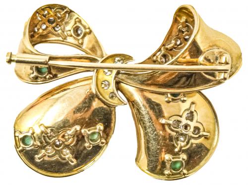 BROCHE LAZO DE LOS AÑOS 40