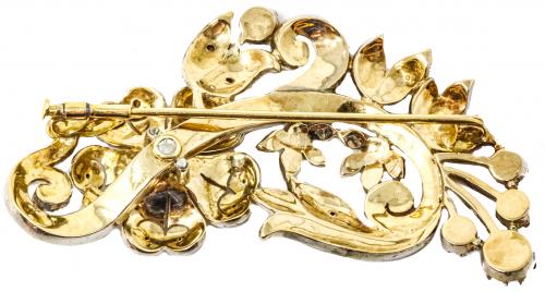 BROCHE ISABELINO DEL S.XIX