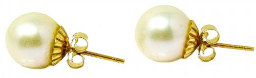 PENDIENTES CON PERLAS