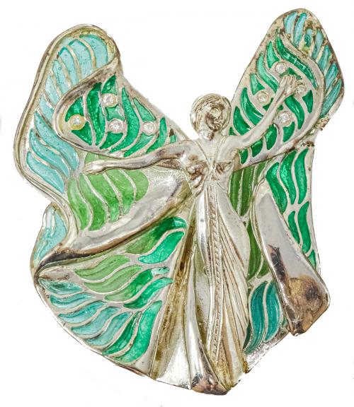 BROCHE DE ESTILO MODERNISTA