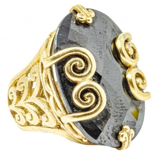 ANILLO DE PLATA CON ÓNIX