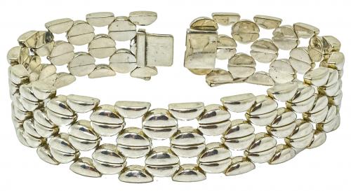 PULSERA ANCHA DE PLATA
