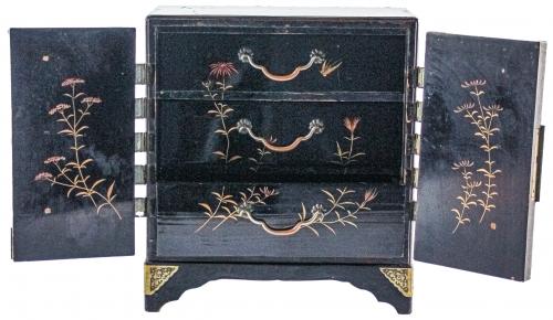 CAJA JOYERO ORIENTAL DE MEDIADOS DEL S.XX