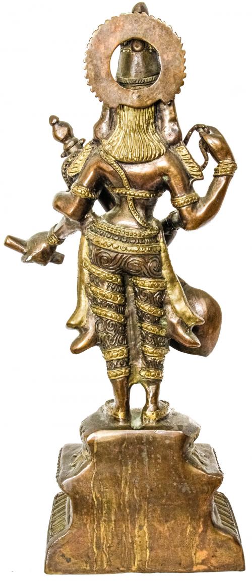 FIGURA EN BRONCE INDÚ 