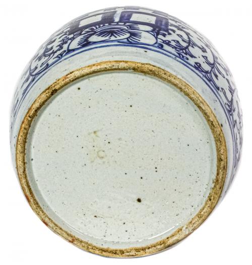  TIBOR DE PORCELANA CHINA DE FINALES DE S. XIX