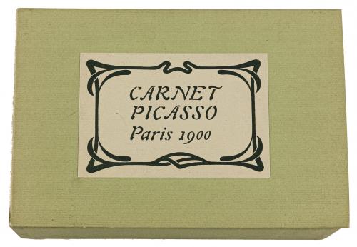 CARNET DE PICASSO PARIS 1900