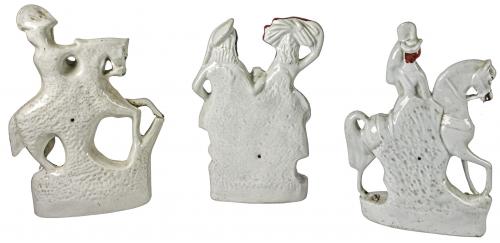 TRES FIGURAS STAFFORD DE LA PRIMRA MITAD DEL S.XX