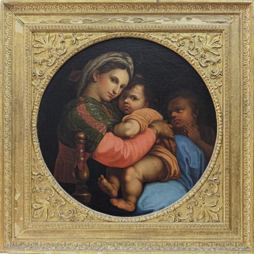 COPIA DE LA OBRA DE RAFAEL DE SANZIO