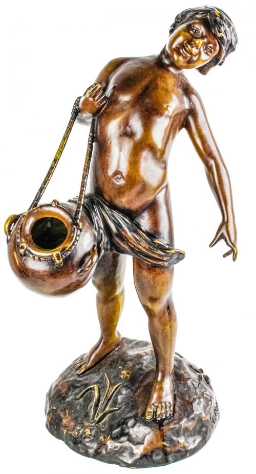 FIGURA FIRMADA A. MOREAU DEL PRIMER TERCIO DEL S.XX
