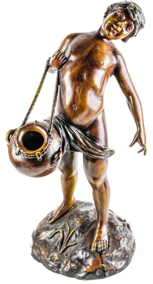 FIGURA FIRMADA A. MOREAU DEL PRIMER TERCIO DEL S.XX
