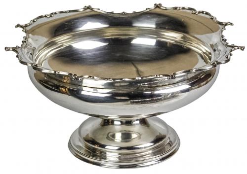 GRAN CENTRO DE MESA EN PLATA DEL PRIMER TERCIO DEL S.XX