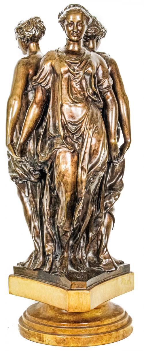 ESCULTURA EN BRONCE DE MEDIADOS DEL S.XX