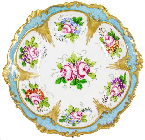 BOL DE PORCELANA FRANCESA DE LIMOGES