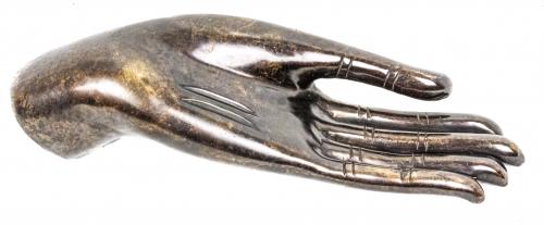 MANO ORIENTAL EN BRONCE DEL ÚLTIMO CUARTO DEL S.XX