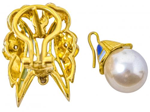 ADEREZO DE ESTILO MODERNISTA CON BRILLANTES