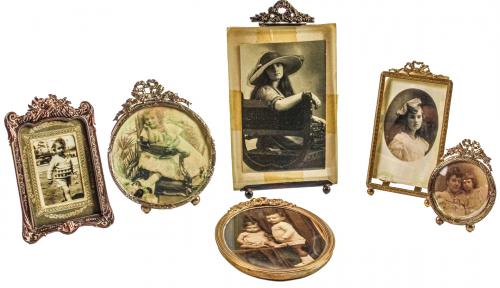 COLECCIÓN DE MARQUITOS PORTARETRATOS DE PPS. DEL S.XX