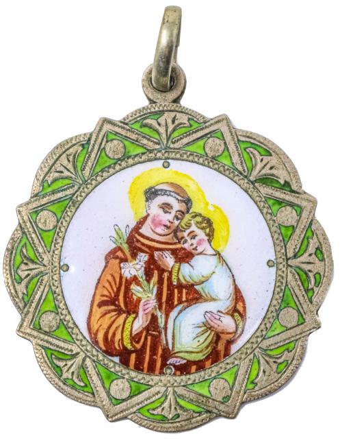 MEDALLA DEVOCIONAL DE LOS AÑOS 30