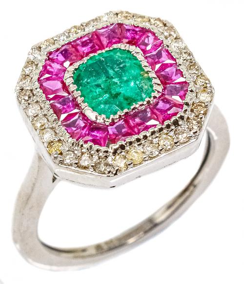 ANILLO ESTILO ART DECO