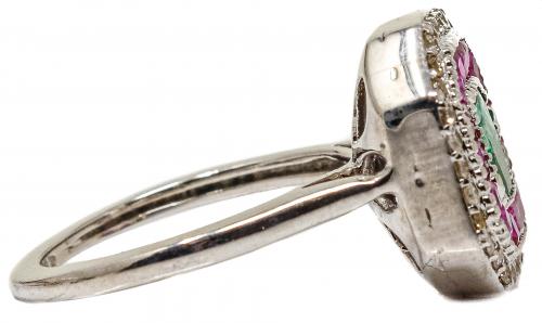 ANILLO ESTILO ART DECO