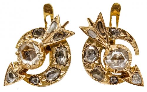 PENDIENTES ALFONSINOS DEL S.XIX