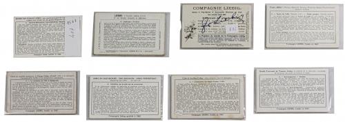OCHO COLECCIONES DE CROMOS
