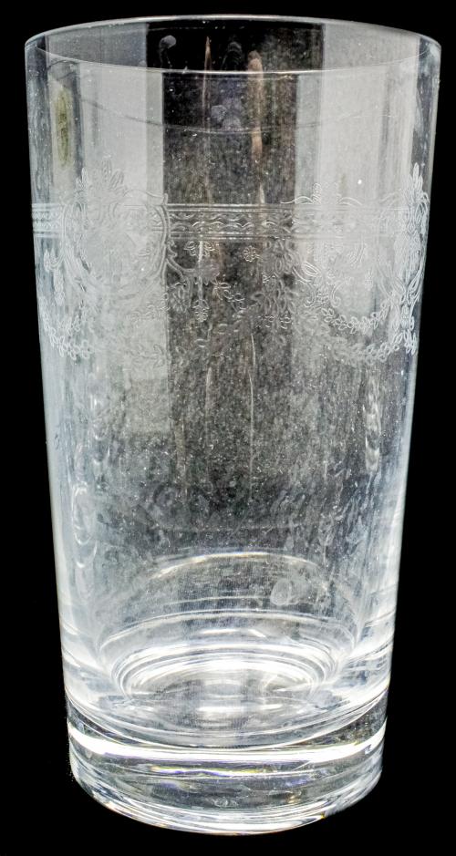 CUATRO VASOS EN CRISTAL  "D&#39;ARQUES"