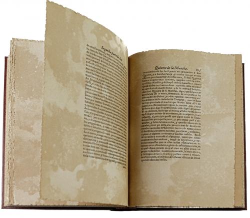 LIBRO FACSÍMIL "DON QUIJOTE DE LA MANCHA"