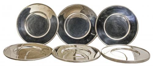 CONJUNTO DE PLATOS DE PRESENTACIÓN ÚLTIMO CUARTO DEL S.XX
